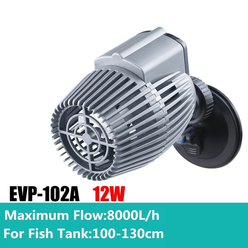 Powerful Aquarium Wave Maker Pump Submersible Fish Tank Marine Coral Surf Submersible Water Flow Circulation Wave Pump - 6