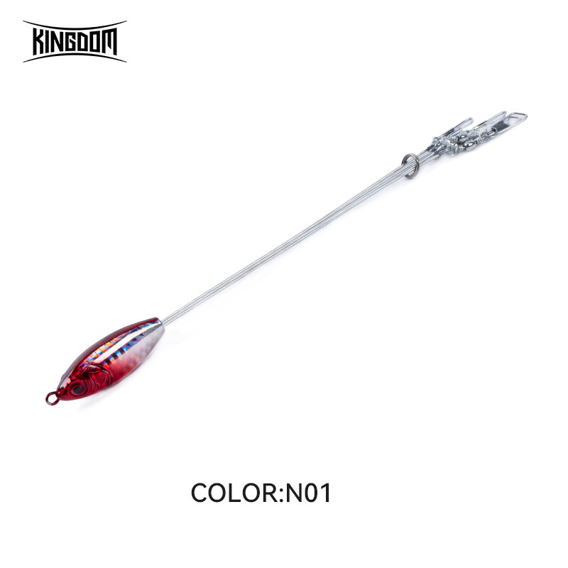 Kingdom Mồi Câu Cá Phá Hoại Mồi Bút Chì Dây Thép Dài 180Mm 12.5G