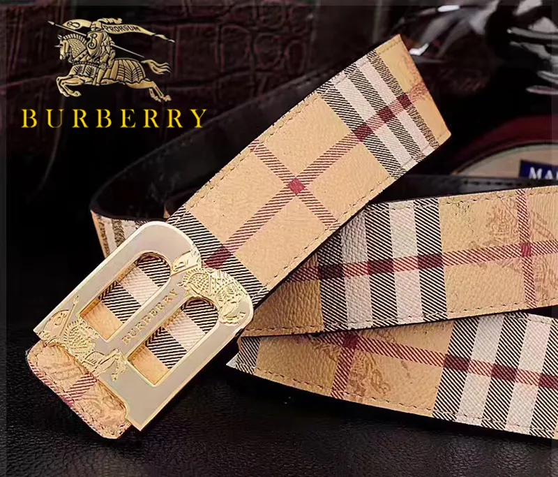 authentic burberry belt
