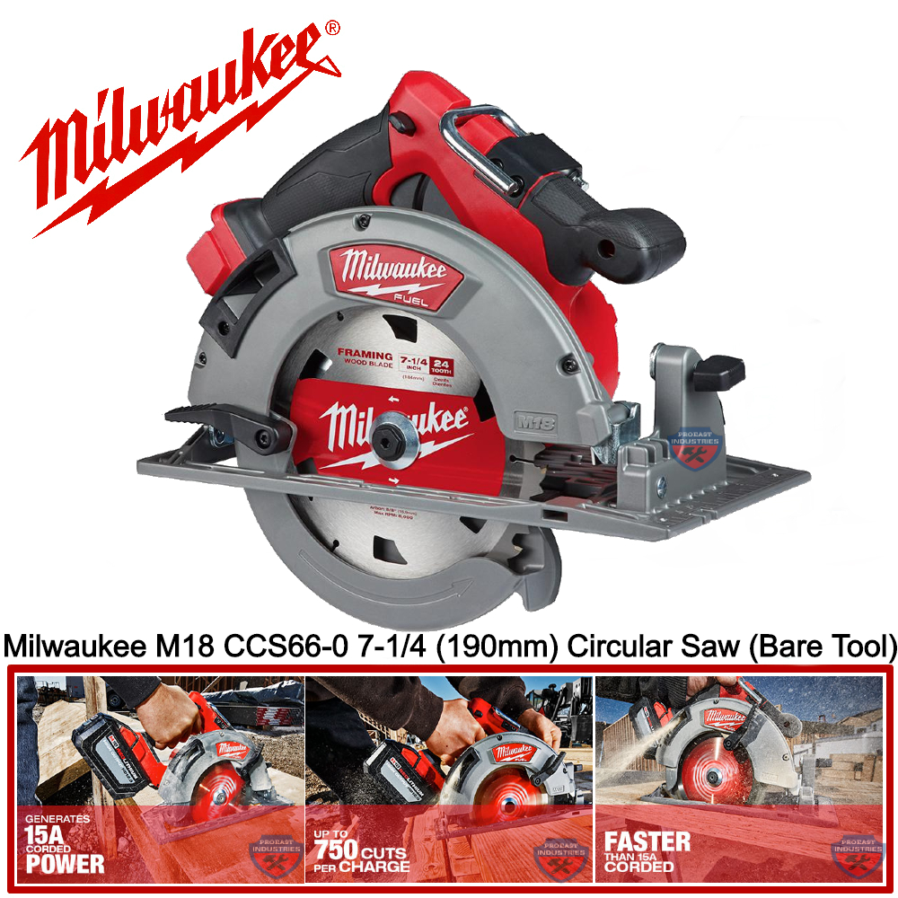 Milwaukee M18 CCS66-502C 7-1/4 (190mm 