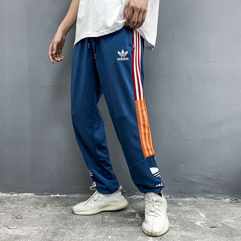 Adidaseˉ quần jogger cặp đôi quần thể thao quần thể thao tập gym dáng rộng cho nam và nữ