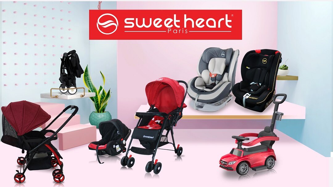 Sweet Heart Paris CS375 Group 0+ Infant Baby Carrier Car Seat Assurance JPJ MIROS ECE Certified (White Grey)