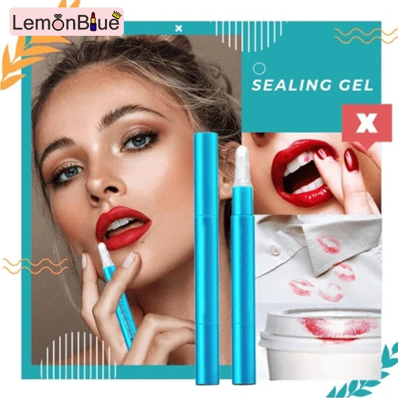 Gambar LemonBlue Lip Lock Lipstick Sealing Gel Waterproof Non stick Cup No Fade Lipstick Raincoat effective Waterproof Non stick Cup No Fade Lip Lock Lipstick Sealing Gel Lip make up