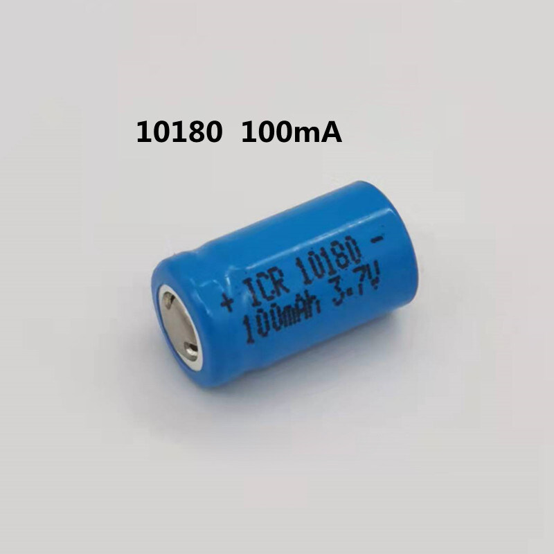 Pin Lithium ICR 10180 80mAh 100mAh 3.7V cho đèn pin tai nghe bluetooth phụ kiện pin sạc