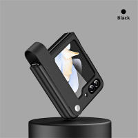 KISSCASE Matter Candy Color Case for Samsung Z Flip6 Flip5 Flip4 Flip3 Ultra-thin Shockproof Hard PC Back Cover for Galaxy Z Flip 6 5 4 3 Portable Hand Strap Solid Color Phone Back Cover For Galaxy Z Flip 5 4 3