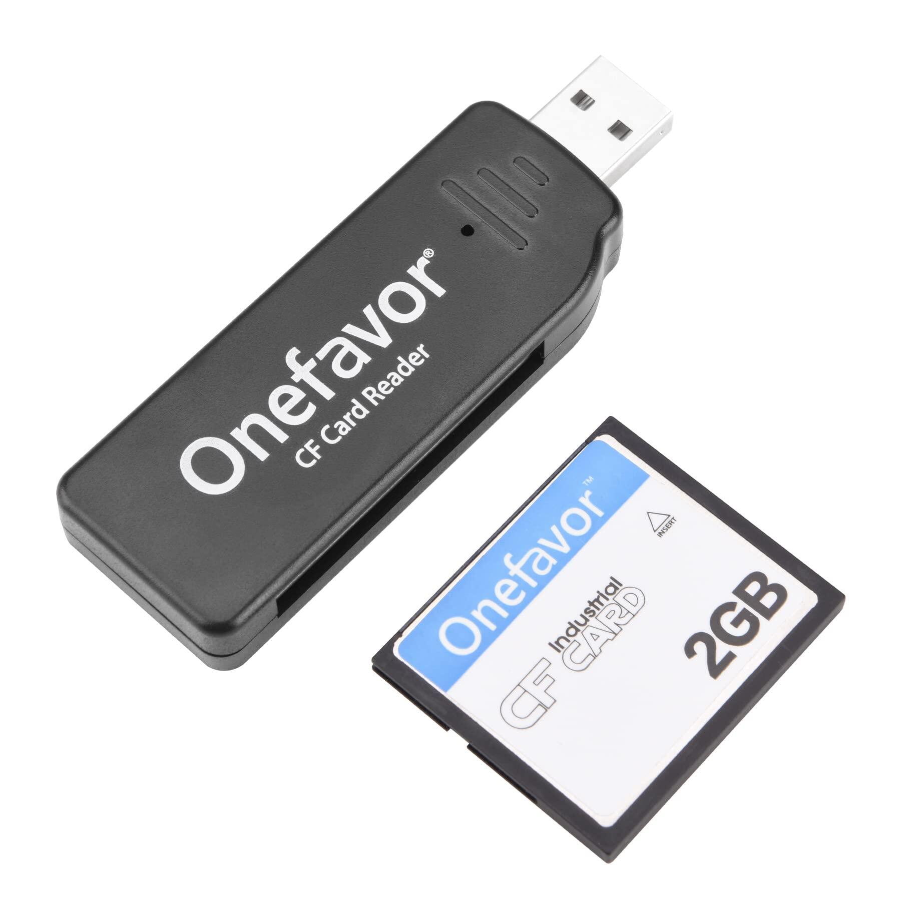 Onefavor đầu đọc thẻ cf, đầu đọc thẻ nhớ flash nhỏ gọn, đầu đọc/ghi thẻ compactflash usb