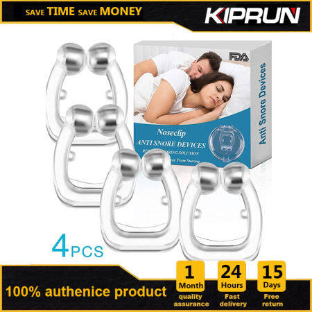 KIPRUN Anti Snoring Nose Clip - Sleep Aid with Case