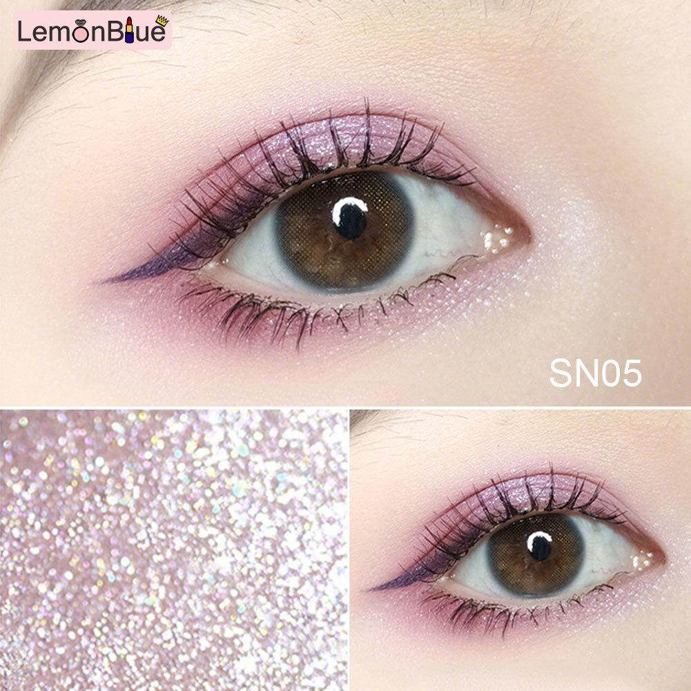 Gambar LemonBlue Liquid Eyeshadow Shimmering Glitter High Glossy Long Lasting Eye Shadow