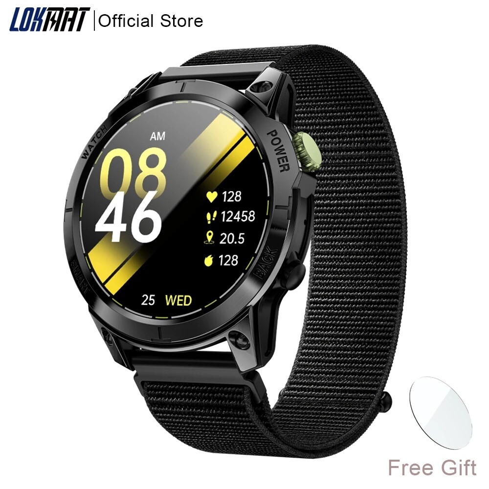 Lokmat Zeus 2 smart sports watch, full touch screen, Bluetooth call