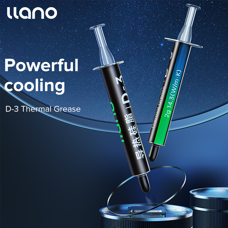 LLANO laptop CPU thermal conductive silicone grease thermal conductive paste with high performance is suitable for computer CPUs/GPUs/game consoles, easy to apply, odorless, 14.3 (W/m · K) Giá 67,920 Đồng*Miễn phí vận chuyển
