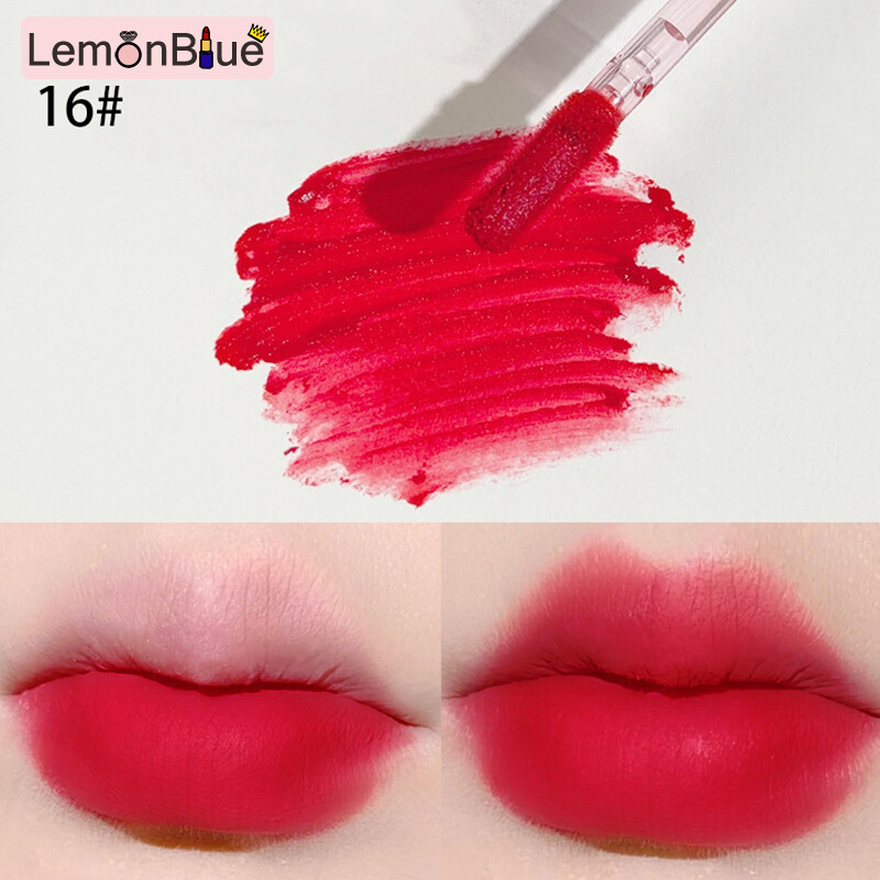 Gambar Velvety Lip Glaze Matte Moisturizing Lip Gloss Muddy Lip Stick Long Lasting 2.5g Velvety Moisturizing Muddy Long Lasting Gift for Women Girls Matte Moisturizing Lip Gloss Muddy Lip Stick Long Lasting Cosmetics Lip Glaze Lip Stick