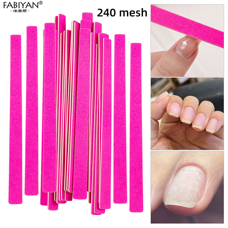 Đệm giũa móng 240 Grit Nail ruồi cho mài móng đánh bóng dụng cụ làm móng tay
