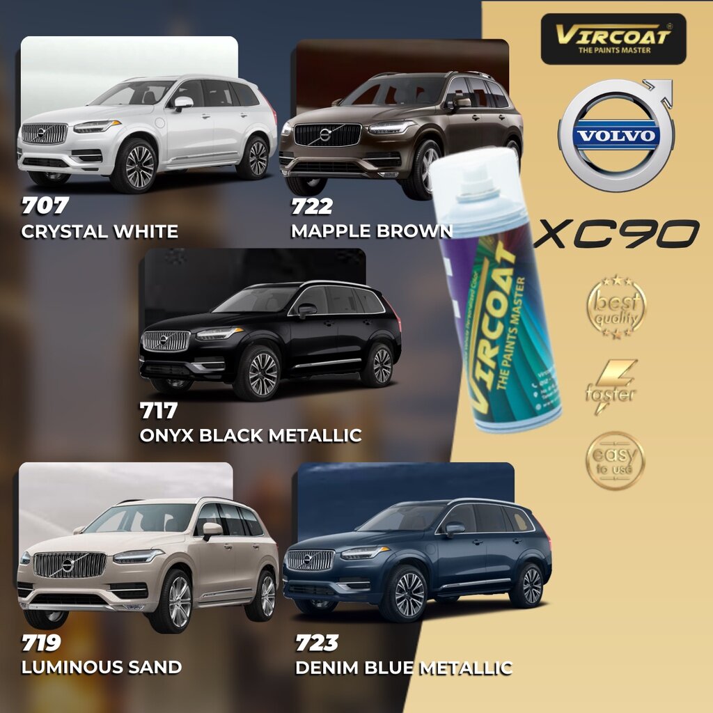 [Volvo XC90] Touch Up Paint All Colors/2K Car PaintCat Bancuh Kereta