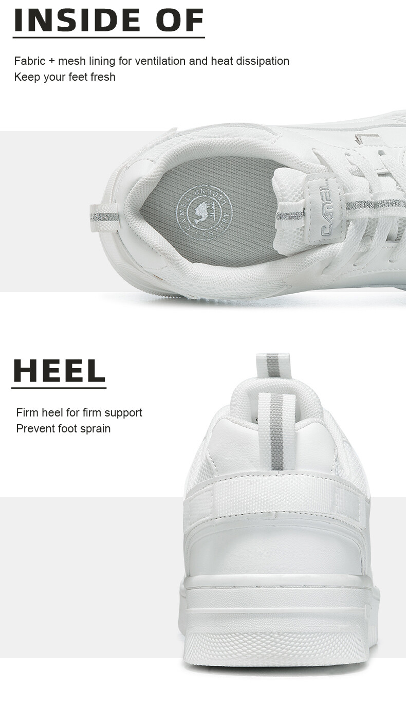 Camel Crown women's breathable travel white shoes Lazada PH