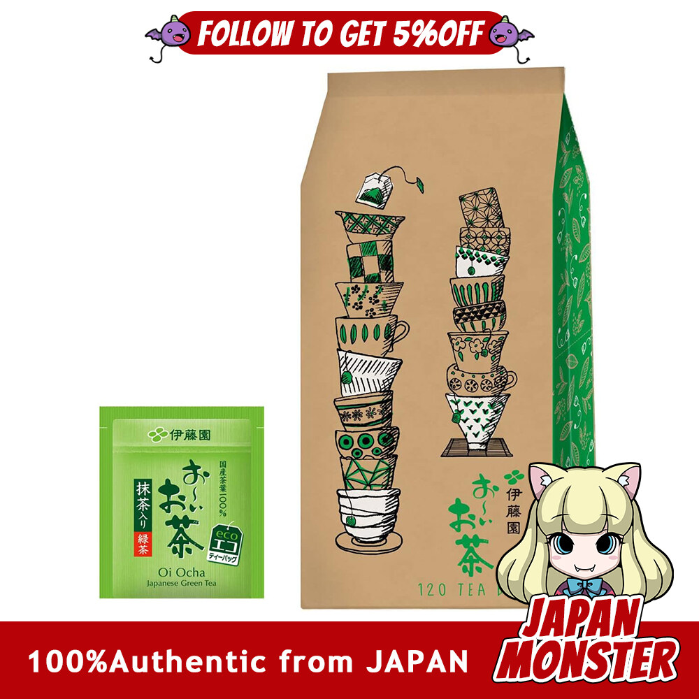 Itoen Oi Ocha Green Tea with Matcha 1.8g 120 bags Tea Bags Japan