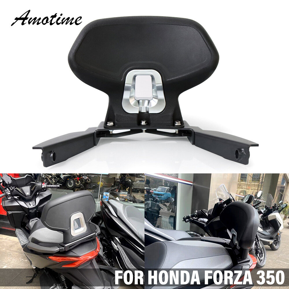 For undamaged installation of passenger backrest after Honda Forza 350