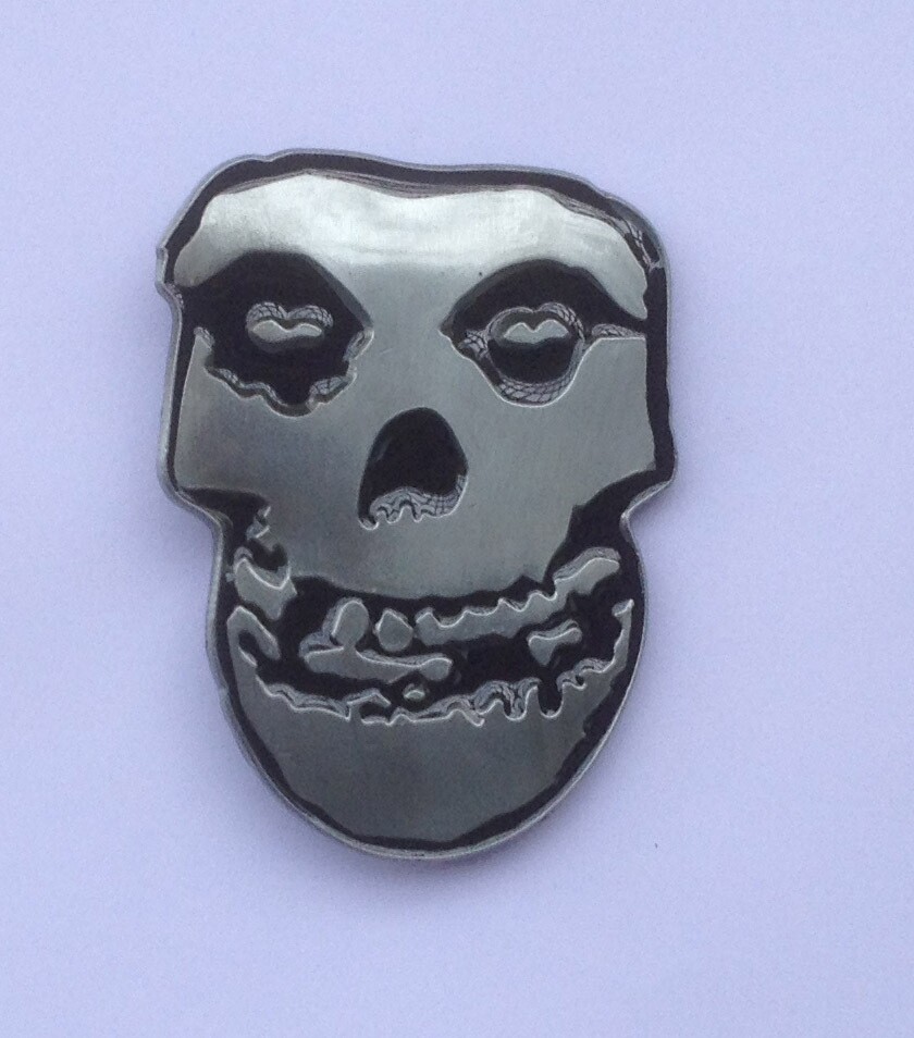 Misfits Skull Punk Music Belt Buckle 