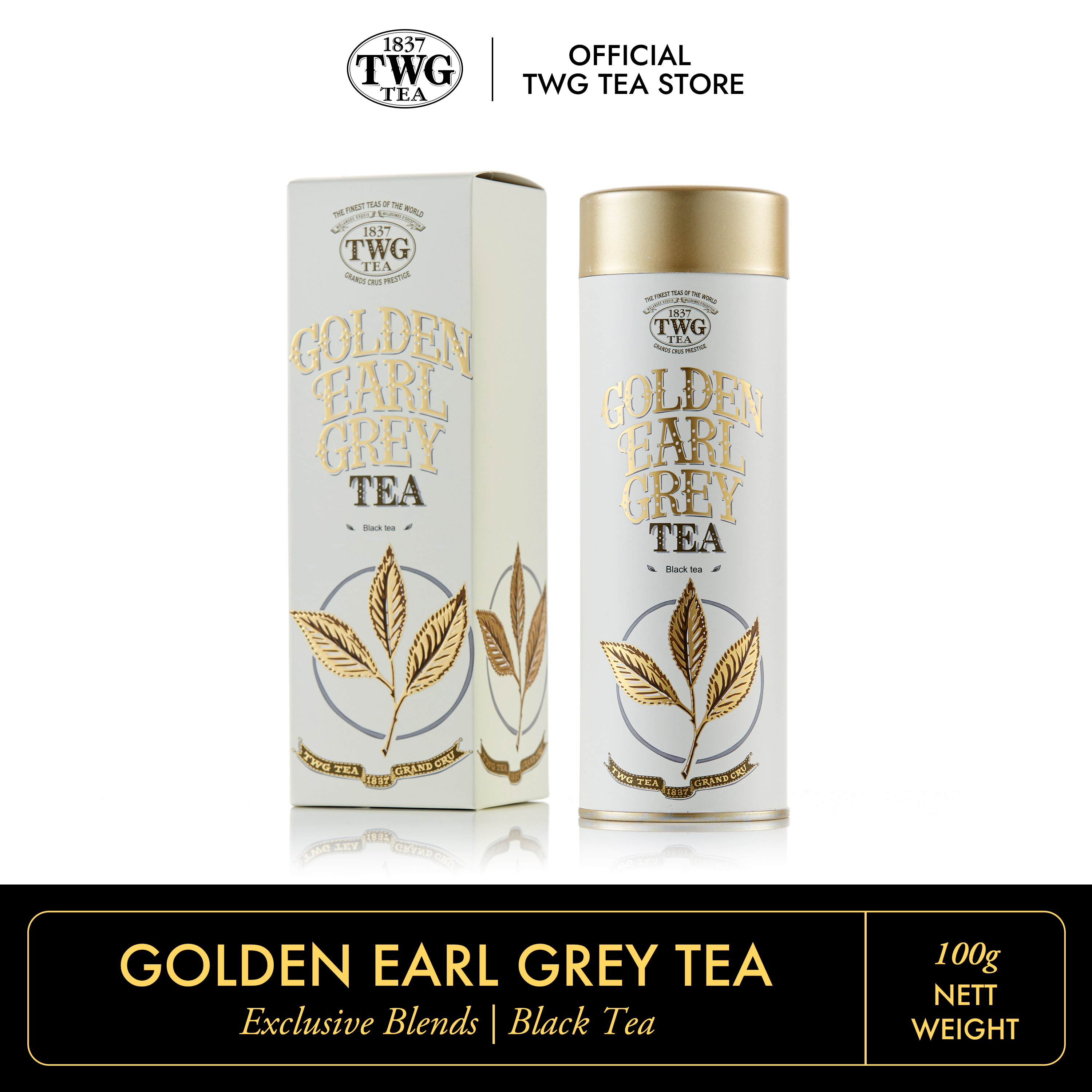 TWG Tea | Silver Moon Tea Loose Leaf Green Tea in Haute Couture