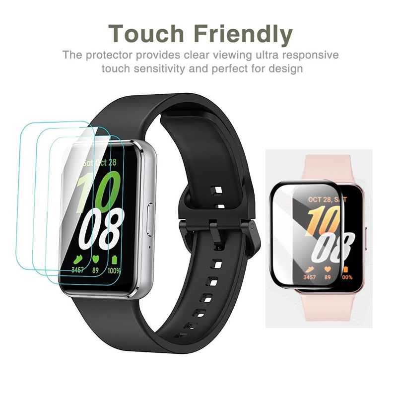 3/5 cái phim bảo vệ cho Samsung Galaxy Fit 3 miếng bảo vệ màn hình chống trầy xước cho Galaxy Fit 3 SM-R390 bảo vệ