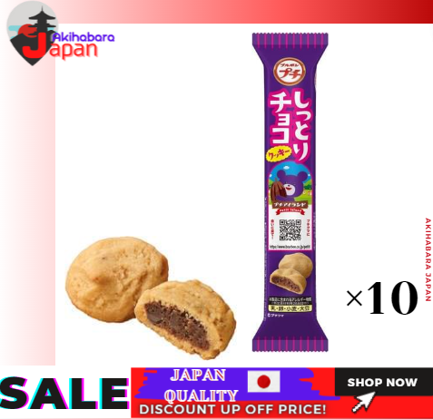100% nhập khẩu Nhật Bản nguyên bản Bourbon Petit ẩm Bánh quy socola 51g x