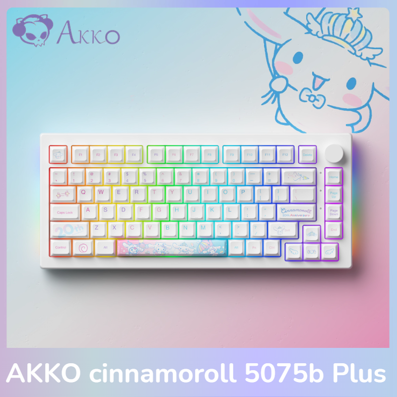 Original Akko 5075B Plus Cinnamoroll RGB tri