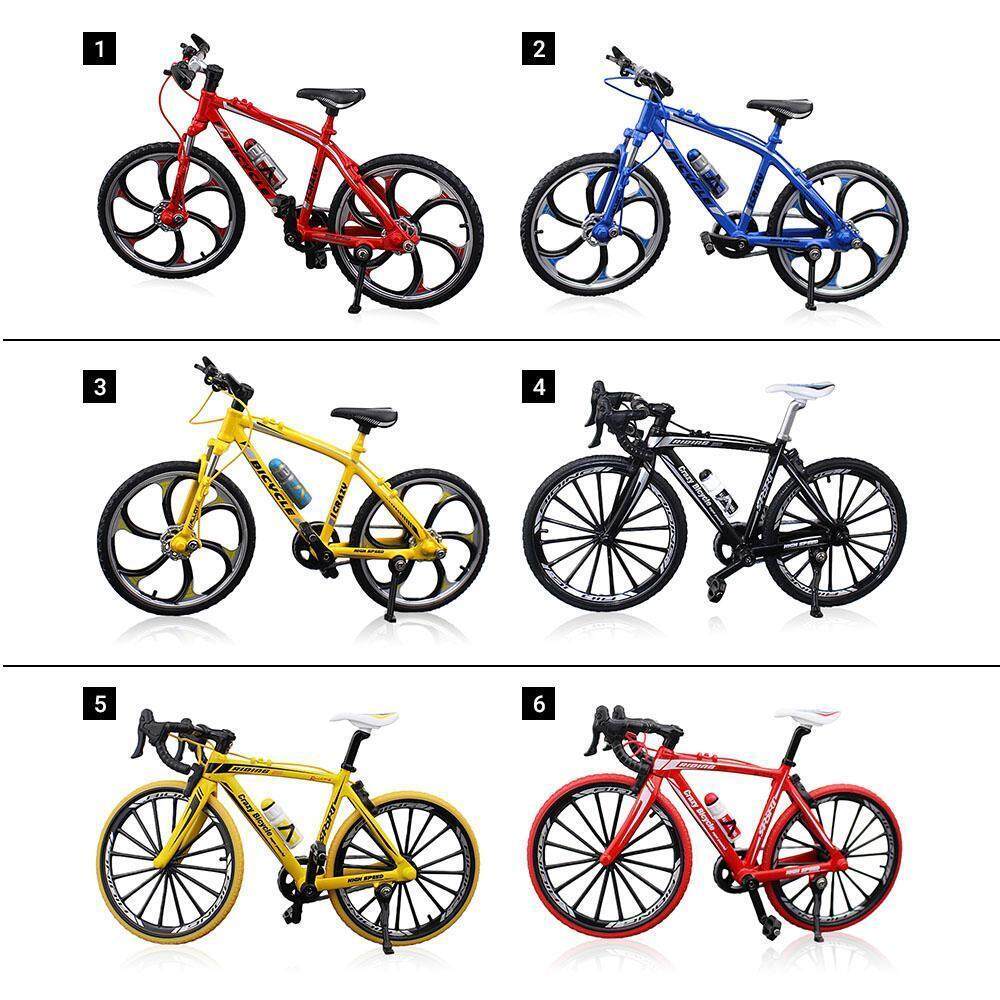 Zinc Alloy Finger Mountain Bike Mini Bicycle Model Cool Boy Toy Decoration Crafts For Home