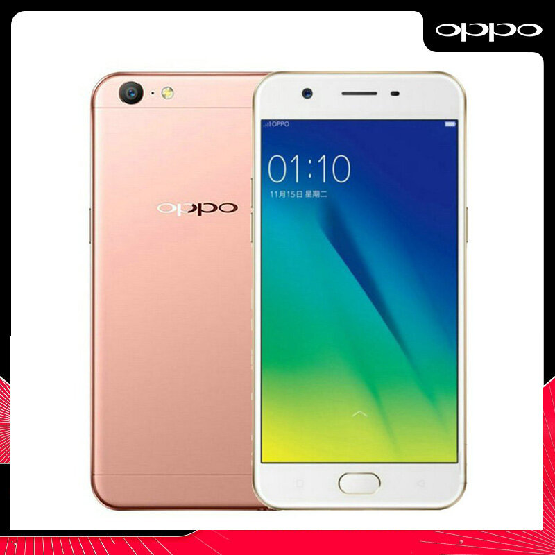Used Phone Original A57 smartphone Snapdragon 435 Octa Core Android 6.0 1280x720 3GB RAM 32GB ROM 16.0MP Fingerprint ราคา 1,964 บาท*ส่งฟรี