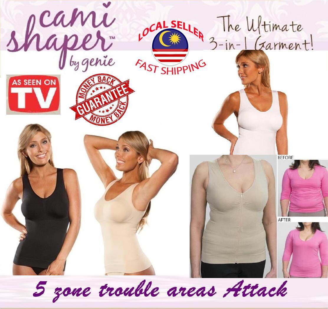 Genie Cami Shaper Size Chart