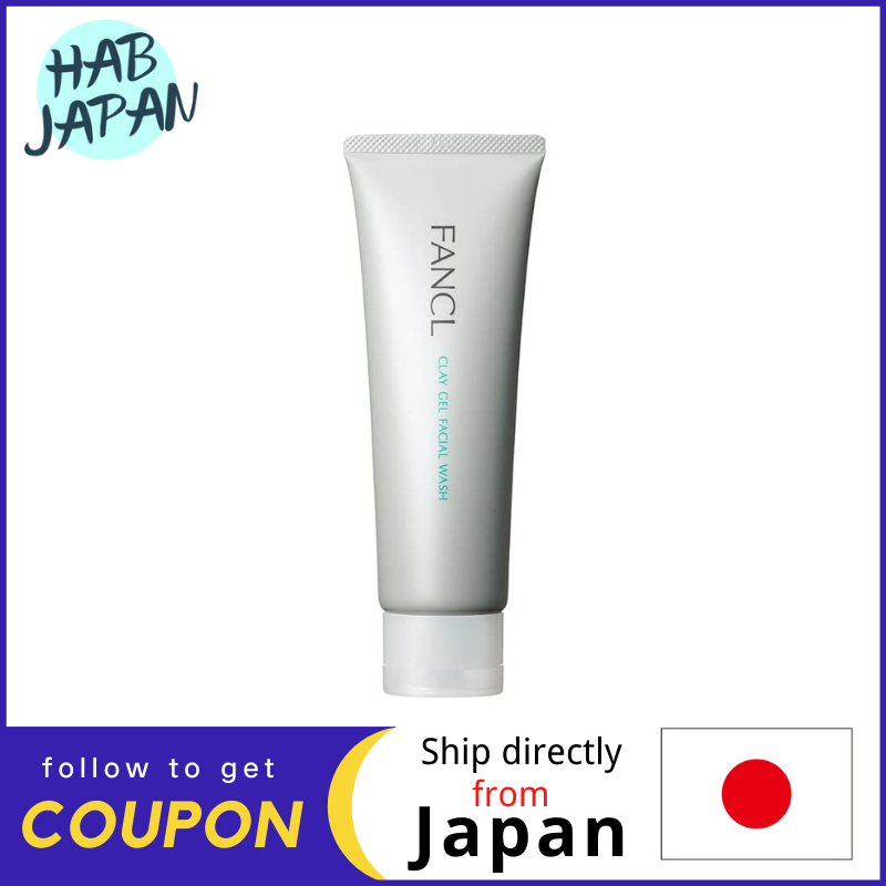Gambar FANCL Clay Gel facial wash A facial cleanser 120g Removes dirt from pores and roughness on the nose  that moisturizes and moisturizes pores without the need for foaming.?Ship directly from Japan?