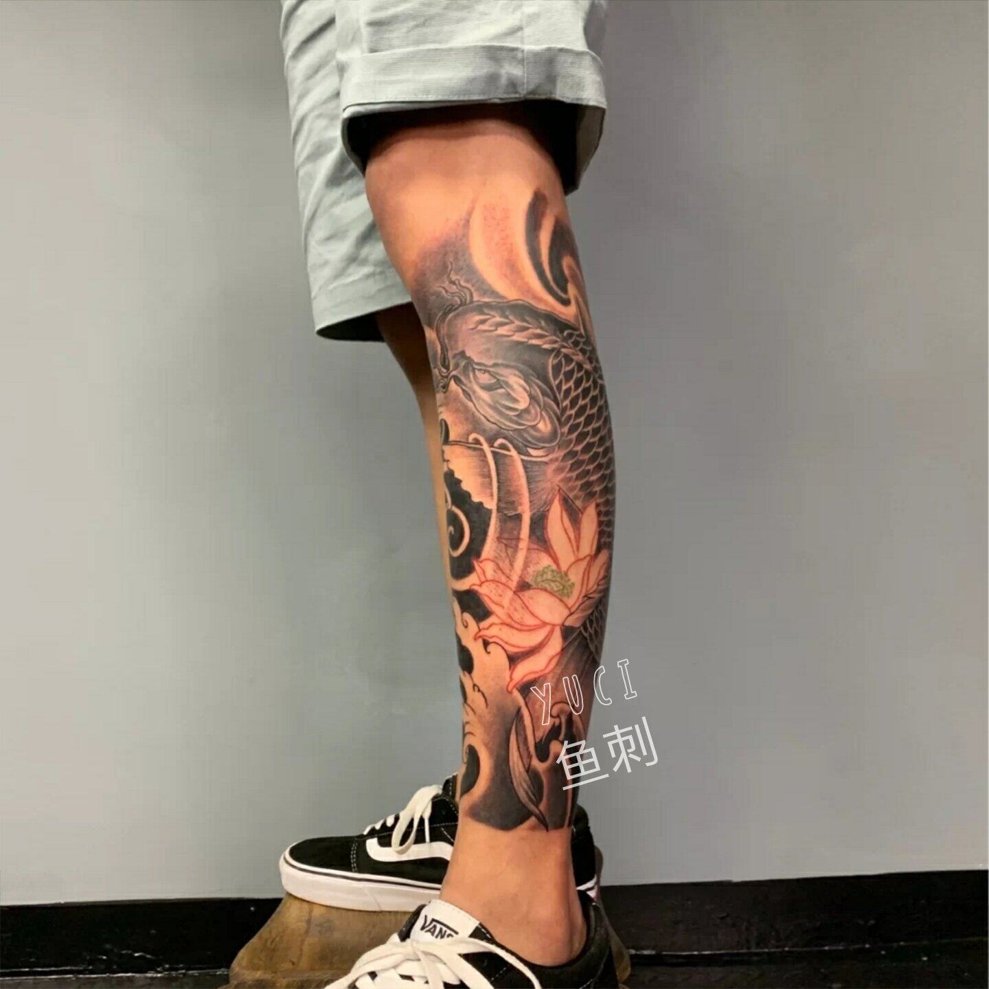 Tattoo Leg Men