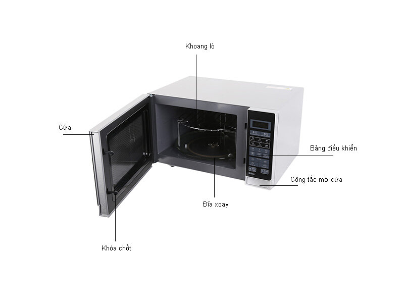 Lò Vi Sóng Sharp R-G572VN-S 25L