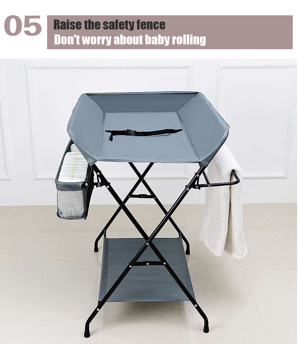 rolling baby changing table