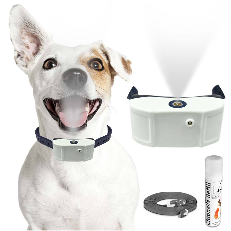 dog barking collar spray