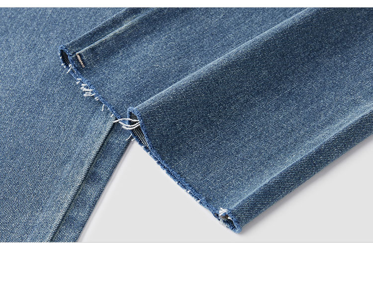 Semir Jeans Damskie Cool Valiant Wind Dragged Spodnie Retro 2024 Spring New Cover Meat Thin Raw Edge Proste spodnie rekreacyjne