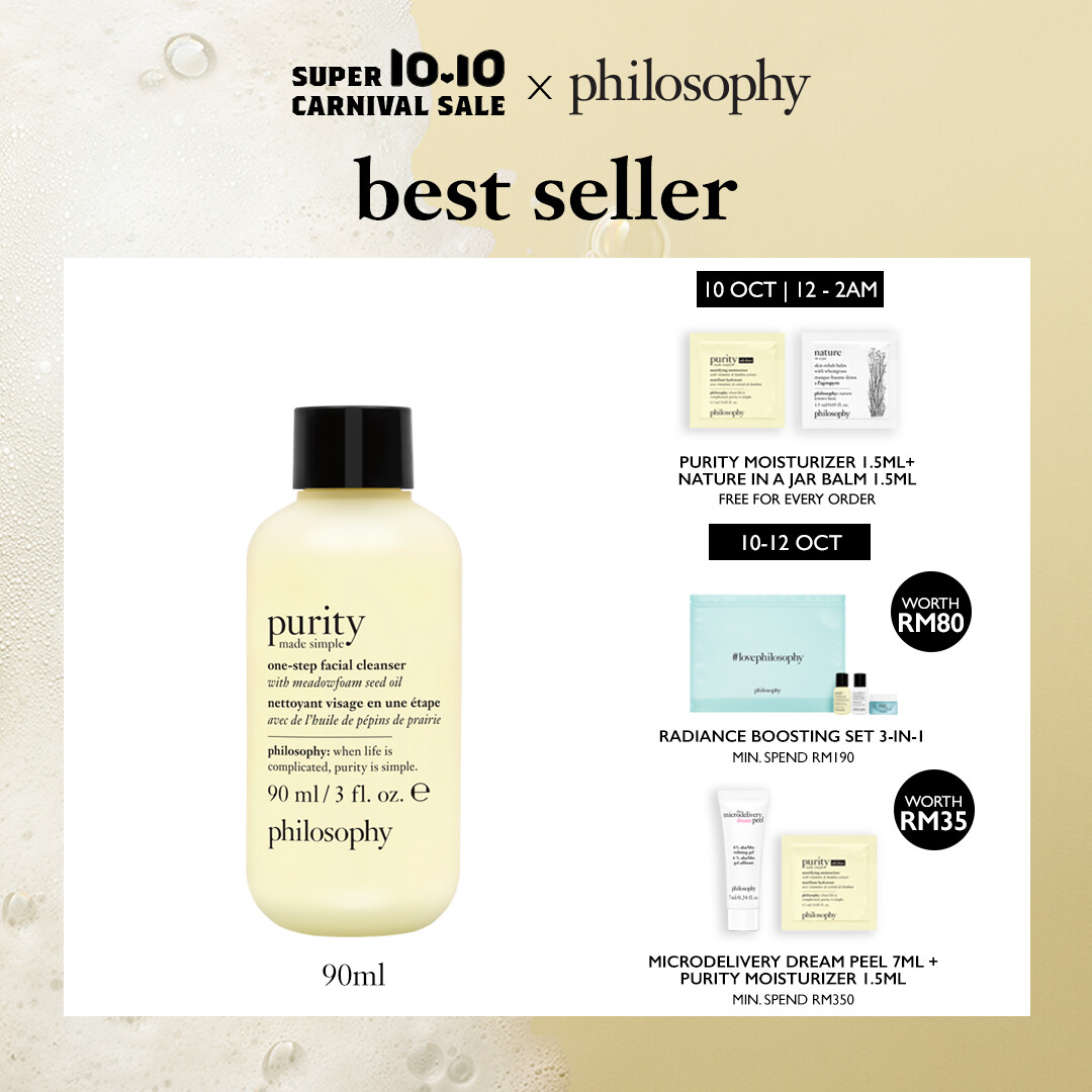 Gambar Philosophy Purity Made Simple One Step Facial Cleanser 90ml