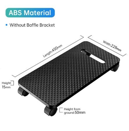 ORICO Giá Đỡ CPU Máy Tính ABS Có Bánh Xe Cho Vỏ Máy Tính Giá Đỡ CPU Chống Nước Cho Tháp PC