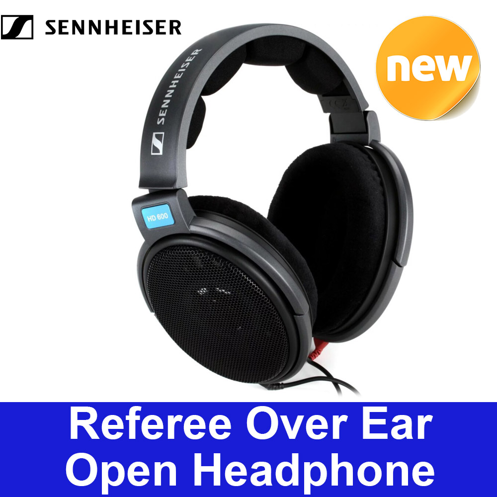 อุปกรณ์เครื่องเสียงและระบบเสียง Sennheiser hd600 ผู้ตัดสินแบบครอบหูแบบเปิดหู หูฟัง หูฟัง เอียร์บัด