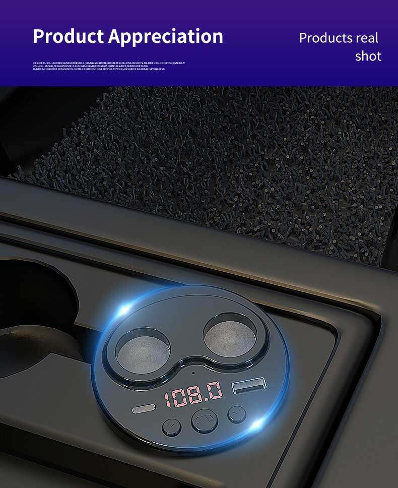 ekleva máy phát mp3 cho xe hơi máy phát fm có điều khiển từ xa bộ sạc xe hơi usb pd type c bộ rảnh tay cho xe hơi bộ điều chế fm không dây 11