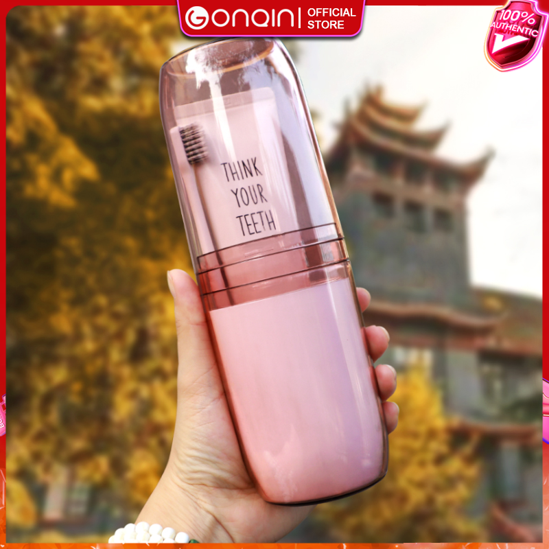 Bàn chải đánh răng di động Kit cốc đựng kem đánh răng chủ bàn chải đánh răng du lịch lưu trữ rửa bộ răng