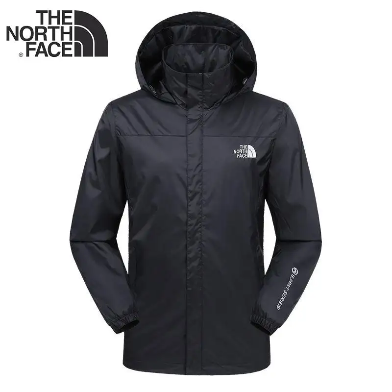 thin north face coat