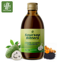 iMATCHME Soursop Bitters Liquid 250ml with Black Seed Moringa & Turmeric for Digestive & Gut Cleanse Antioxidant & Immune Support