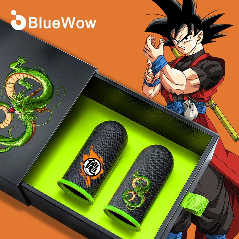 BlueWow Bao Tay Chơi Game Găng Tay Chơi Game Bao Tay Chơi Game ff Bao Tay Chơi ff Bao bảo vệ ngón tay cho chơi game Nano Sợi thoáng khí Phụ kiện tay cầm trò chơi chơi game ngón tay cái tay áo pubg ngón tay di động ngón tay cái Bìa Găng