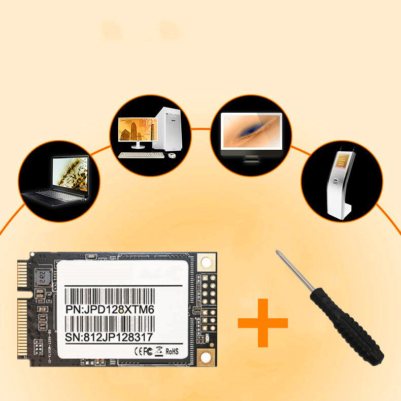 Walram MSATA MINI 512/256/128/64G SSD Ổ Cứng Bên Trong Gb/giây MSATA 6 Tốc Độ Cao