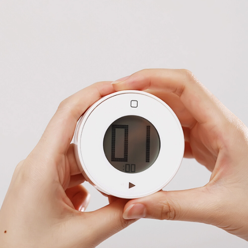 Xiaomi Bộ Hẹn Giờ Điện Tử Nam Châm Jiezhi, Công Tắc Đồng Hồ Báo Thức Đếm Ngược Đếm Ngược Nấu Ăn Trong Bếp Màn Hình LCD Quản Lý Thời Gian Kiểm Soát