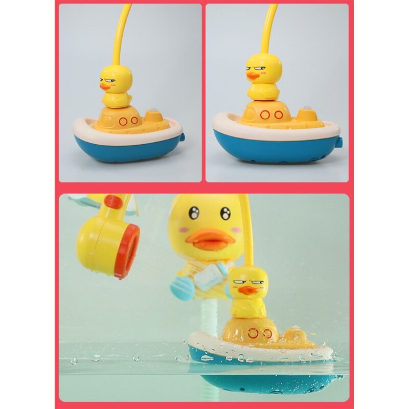 [hàng có sẵn 100%] đồ chơi tắm cho bé đầu phun nước đồ chơi chơi nước đồ chơi đài phun nước vòi hoa sen vịt hoạt hình đồ chơi phun nước bồn tắm điện cho trẻ sơ sinh 12