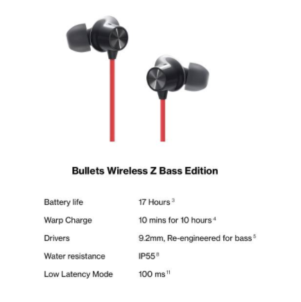 YesCart. OnePlus Bullets Wireless Z 