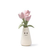 McHugs Tulip Vase Cute Flower Plush Doll Cute and Cozy Gift for Birthdays or Anniversaries for Girlfriend 11.82 inch