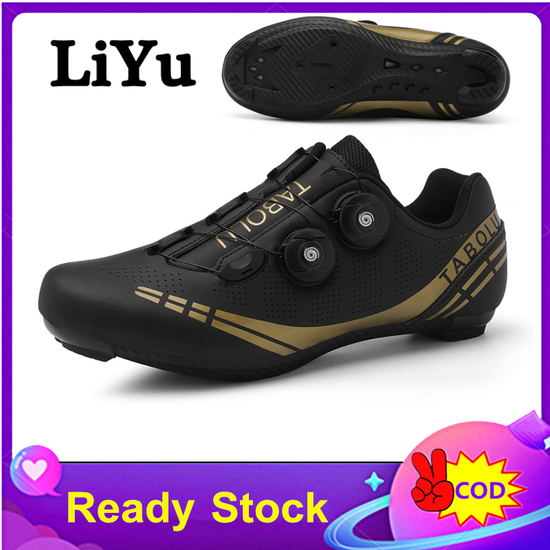 Liyu giày đi xe đạp với Cleats chuyên nghiệp SPD Pedal Giày xe đạp nam và nữ giày đi xe đạp ngoài trời giày cho roadbike thường cưỡi Sneakers