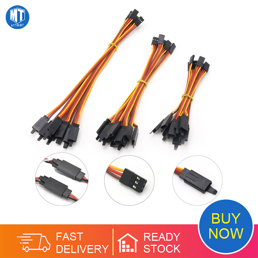 Modern Fashion 50pcs/lot Servo Extension Cable Buckle Clip Plastic