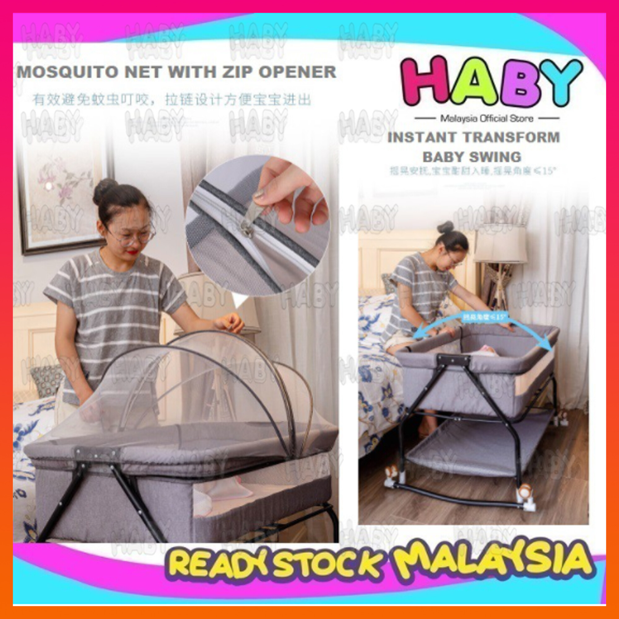 extra large travel cot bed